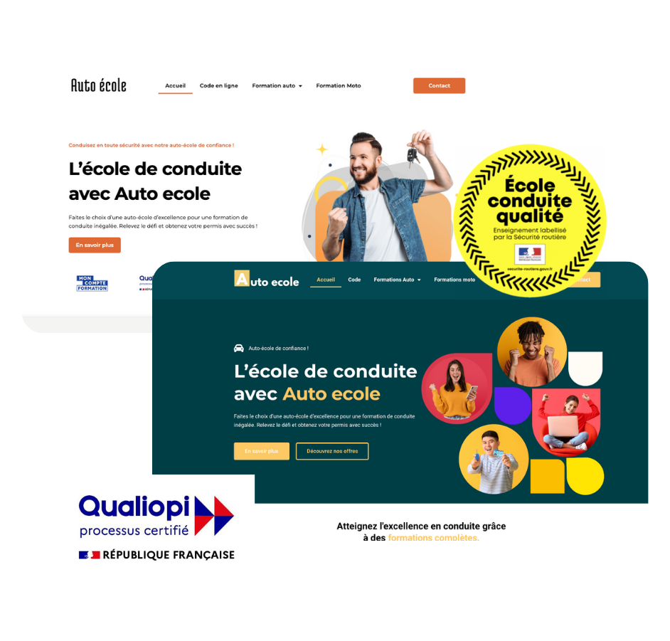 Site auto ecole