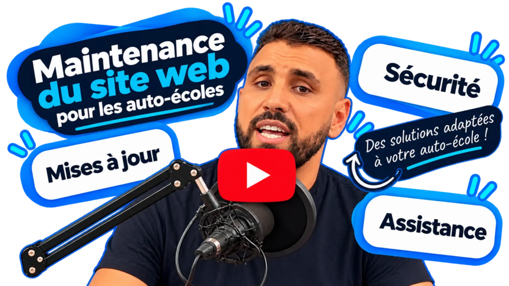 Maintenance web pour auto-écoles